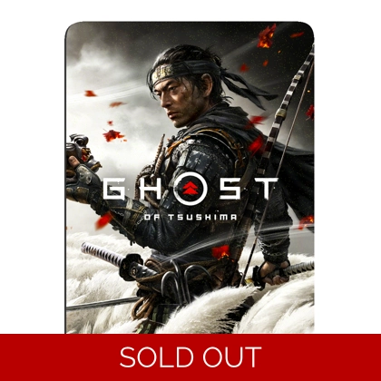 Ghost of Tsushima Glitter Full Magnetic Back Magnet Ghost of Tsushima Glitter Full Magnetic Back Magnet